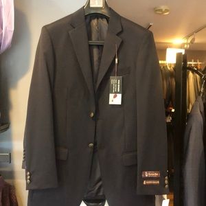 Navy Sport Coat Cianni Cellini size 38 L